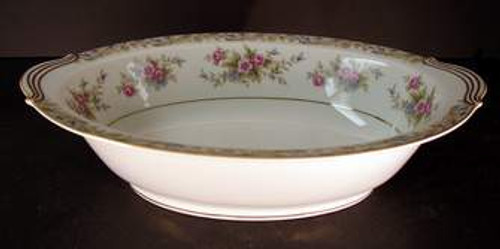 Noritake Somerset 5317 Oval Bowl, 10" No Scrolls
