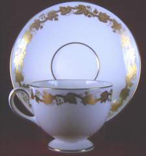 Wedgwood Whitehall Saucer. Replacement piece available at China Lane.