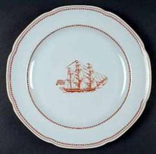 Spode Trade Winds Red W128 Dinner Plate.