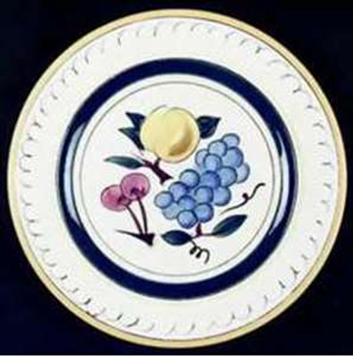 Stangl - Fruit ~ Yellow Trim - Dinner Plate