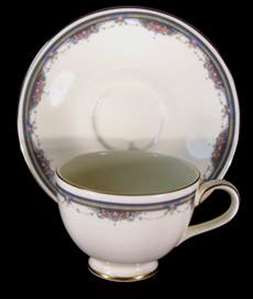 Royal Doulton Albany (H5121) Footed Cup and Saucer Set from the Albany (H5121) collection by Royal Doulton.