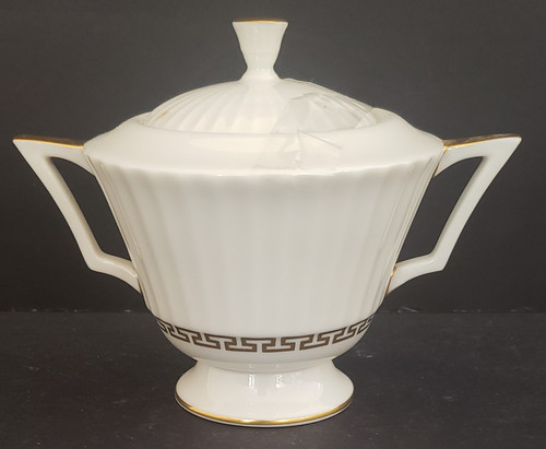 Lenox Cretan O316 Sugar Bowl with Lid