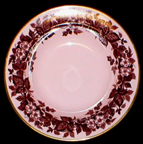 Wedgwood - Bramble ~ Alpine Pink - Soup Bowl