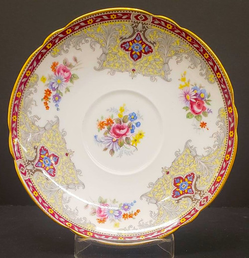 Shelley - Georgian~Red 13361 - Saucer
