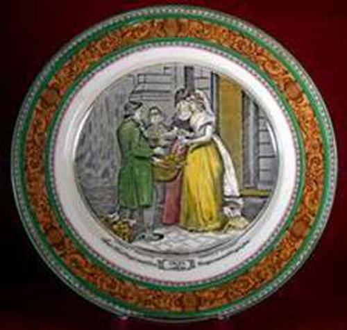 Adams Cries of London Salad Plate. Collectible piece. Adams Cries of London Salad Plate. Collectible piece.