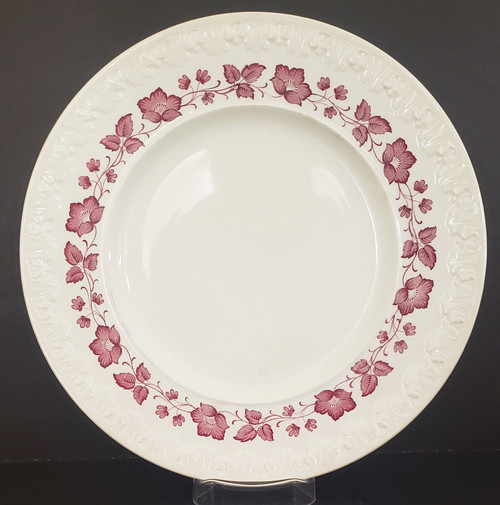 Wedgwood Clematis Mulberry (Corinthian) Dinner Plate