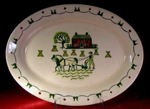 Metlox Homestead Provincial Platter~Medium, 13 5/8"