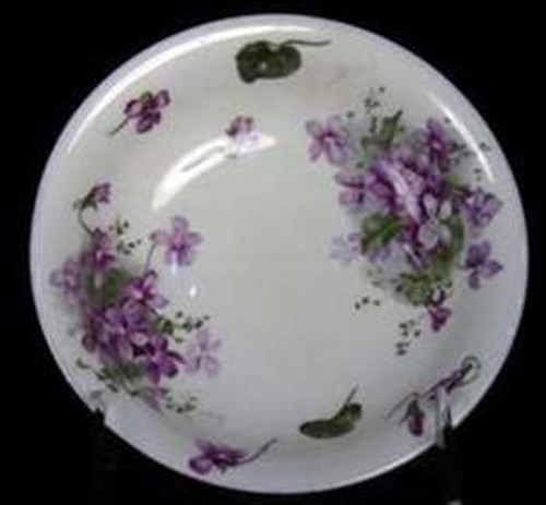 Hammersley Victorian Violets Dessert Bowl 8" from Hammersley Victorian Violets. Replacement piece from China Lane. Hammersley Victorian Violets Dessert Bowl 8" from Hammersley Victorian Violets. Replacement piece from China Lane.