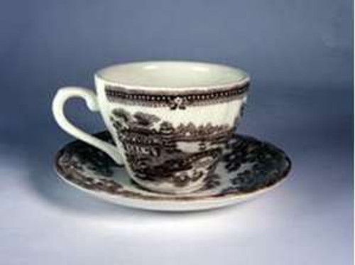 Churchill - Tonquin-Brown - Cup and Saucer