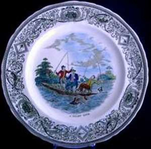 Mason's - Angling Series - Dinner Plate #1