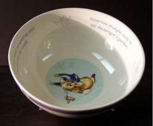 Wedgwood Peter Rabbit Child's Bowl - New Look from Peter Rabbit New Look by Wedgwood at China Lane.