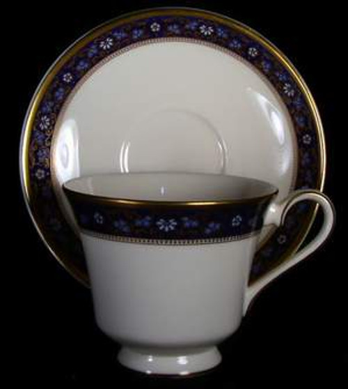 Minton - Edinburgh~Dark Blue - Saucer