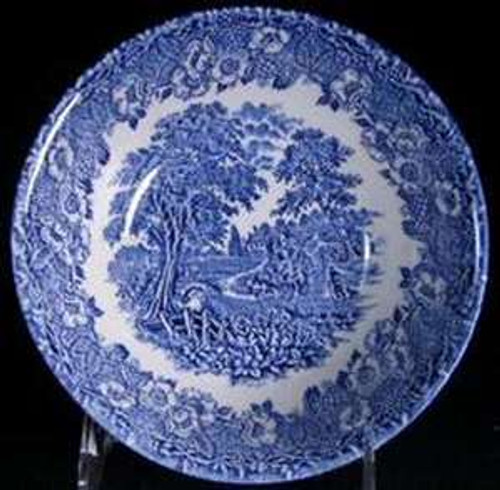 English Ironstone - Kingswood~Blue - Cereal Bowl