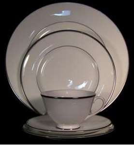 Royal Doulton Signet Footed Cup and Saucer Set – collectible replacement piece by Royal Doulton.