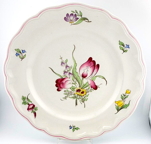 Spode Marlborough Sprays 2/6770 Dinner Plate - Light Wear
