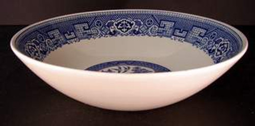 Homer Laughlin Blue Willow Round Bowl 4" in the Homer Laughlin Blue Willow pattern. Shop China Lane for replacement china.