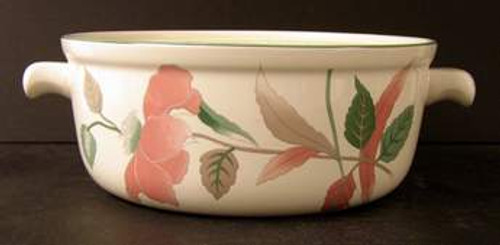 Mikasa Silk Flowers Casserole, 9 1/2"Round - No Lid