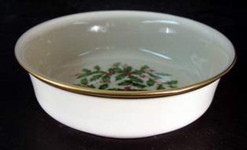 Lenox Holiday Dessert Bowl, 5 3/8"