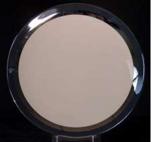 Gorham Contessa Black (USA) Dinner Plate - About New 4" from Gorham Contessa Black (USA). Replacement piece from China Lane.