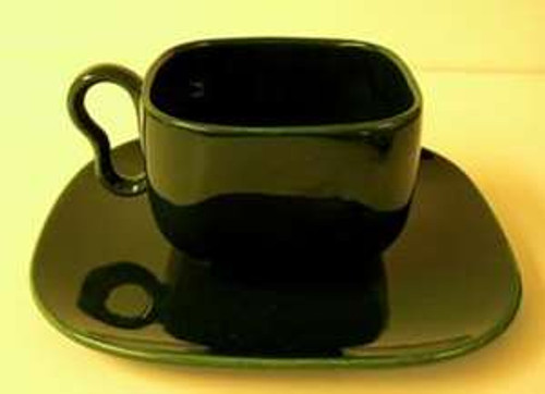 Franciscan - Tiempo~Olive Green - Cup and Saucer