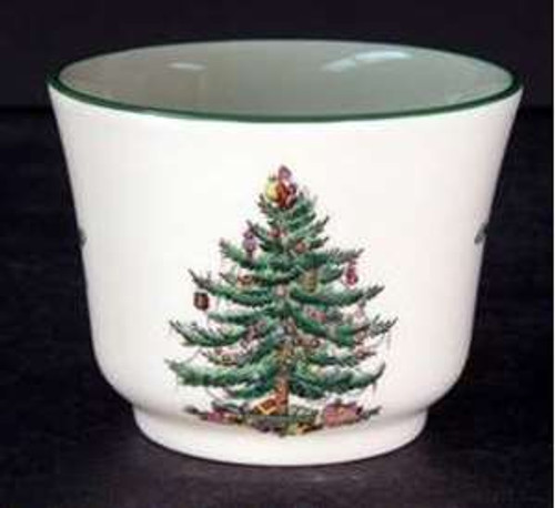 Spode - Christmas Tree~Green Trim S3324 - Votive Holder