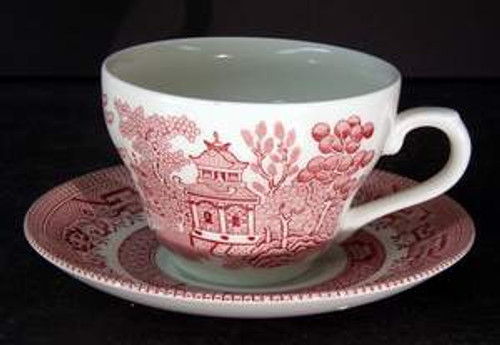 Royal Wessex - Willow Rosa - Cup and Saucer