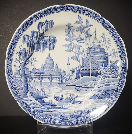 Spode Georgian Collection Dinner Plate - Rome from Georgian Series (blue Room Collection) by Spode at China Lane.
