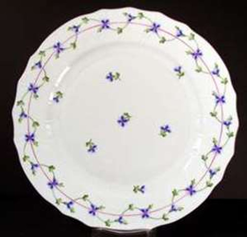 Blue Garland by Herend Salad Plate, 7 1/2". Retired collectible piece.