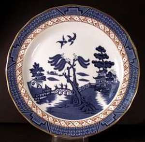 Royal Doulton Real Old Willow (Gold Trim) Salad Plate from Real Old Willow (Gold Trim) by Royal Doulton at China Lane.