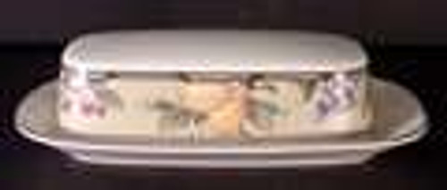 Mikasa Garden Harvest  1/4 Lb Covered Butter Dish