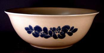 Pfaltzgraff Folk Art Bowl, 4 1/2" x 12 1/4"