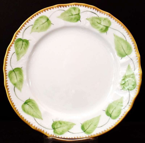 Anna Weatherley Shades of Green Salad Plate, 7 5/8"
