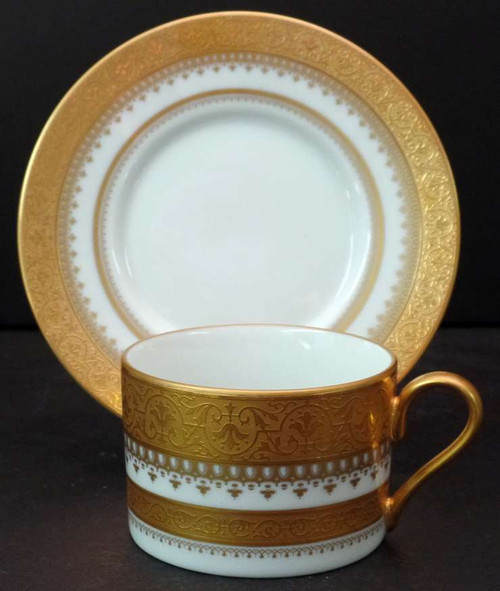 Faberge - Imperial Heritage (White and Gold) - Cup and Saucer