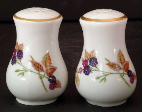 Royal Worcester - Evesham ~ Gold - Salt and Pepper