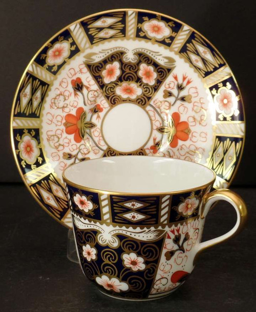 Royal Crown Derby - Traditional Imari 2451 - Cup and Saucer
