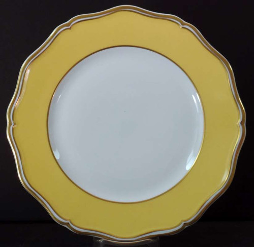Raynaud - Polka~Yellow - Dinner Plate