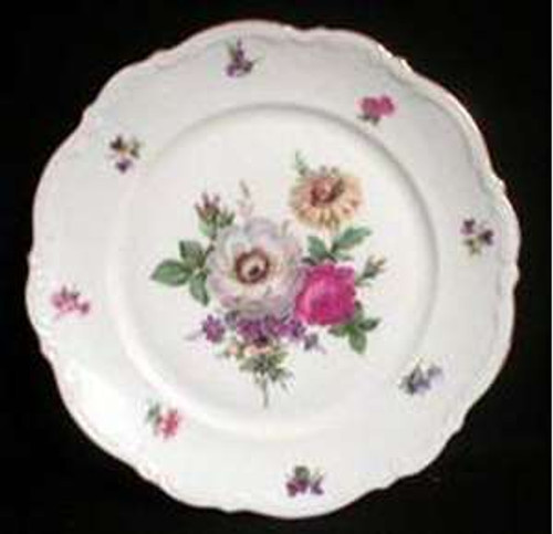 Mitterteich - Meissen Floral - Bread Plate - AN