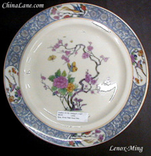 Lenox - Ming ~ Birds (Older)Blk/Gr Backstamp - Bread Plate - LW