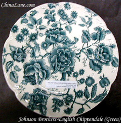 Johnson Brothers - English Chippendale ~ Green - Platter - AN