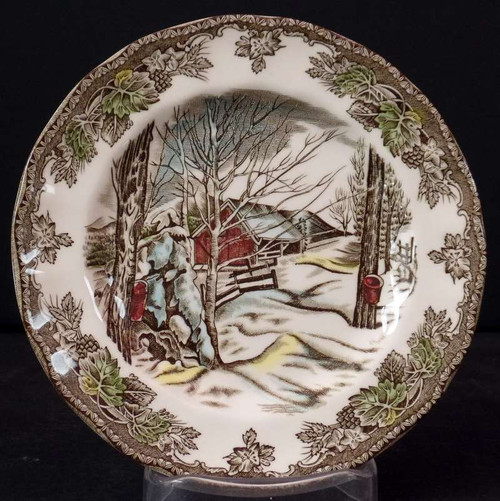 Johnson Brothers Friendly Village Bread Plate Sugar Maples from the Friendly Village collection by Johnson Brothers.