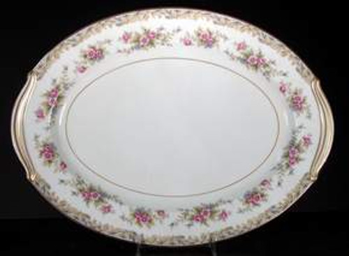 Noritake Somerset 5317 Platter - Light Wear, 13 3/4" No Scrolls