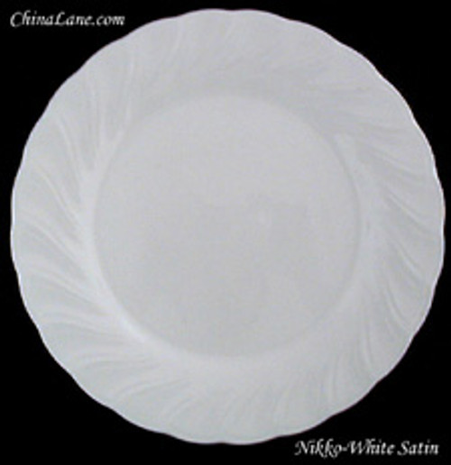 Nikko - White Satin 860 - Saucer - AN