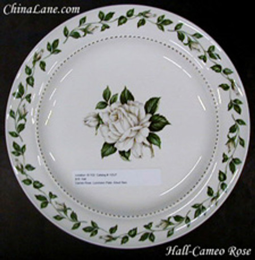 Hall - Cameo Rose - Dessert Plate - LW