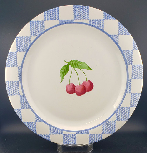Pfaltzgraff Hopscotch Dinner Plate - Cherries - About New