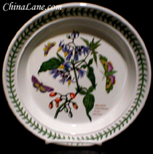 Portmeirion Botanic Garden Salad Plate - Woody Night Shade - New, 8 5/8" Portmeirion Botanic Garden Salad Plate - Woody Night Shade - New, 8 5/8"