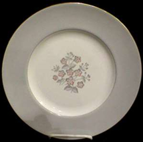 Wedgwood Grey Friar Pink Bread Plate - About New. Replacement piece available at China Lane.