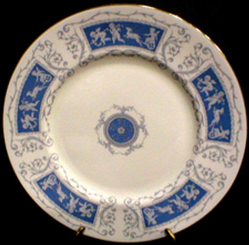 Coalport - Revelry ~ Blue/Gold - Salad Plate - LW