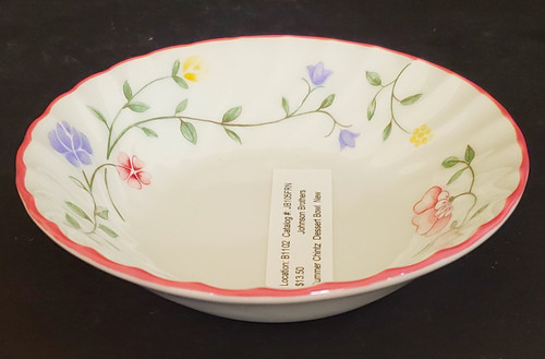 Johnson Brothers Summer Chintz Dessert Bowl - New