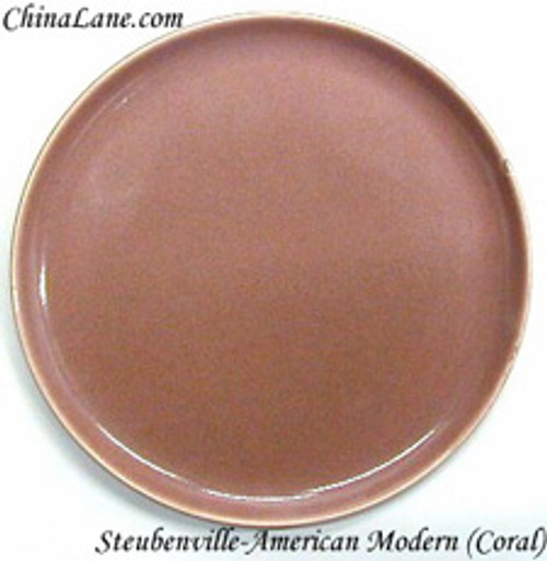 Steubenville - American Modern ~ Coral - Bread Plate - N