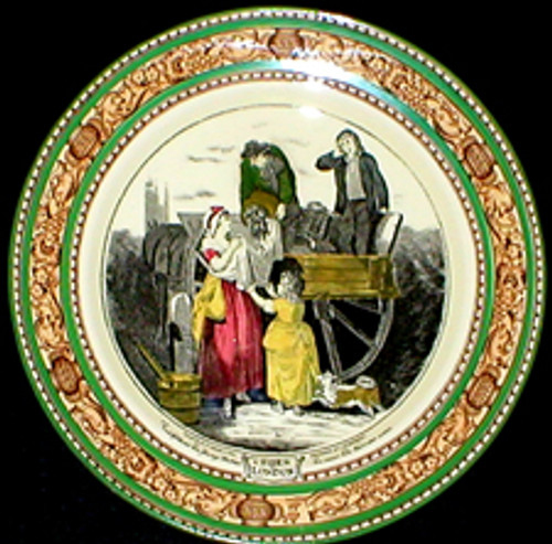 Adams - Cries of London - Dinner Plate - LW